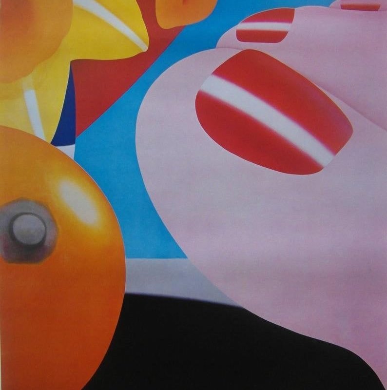 Original 1976, Tom Wesselman, Philadelphia Museum of Modern Art Exhibition Poster