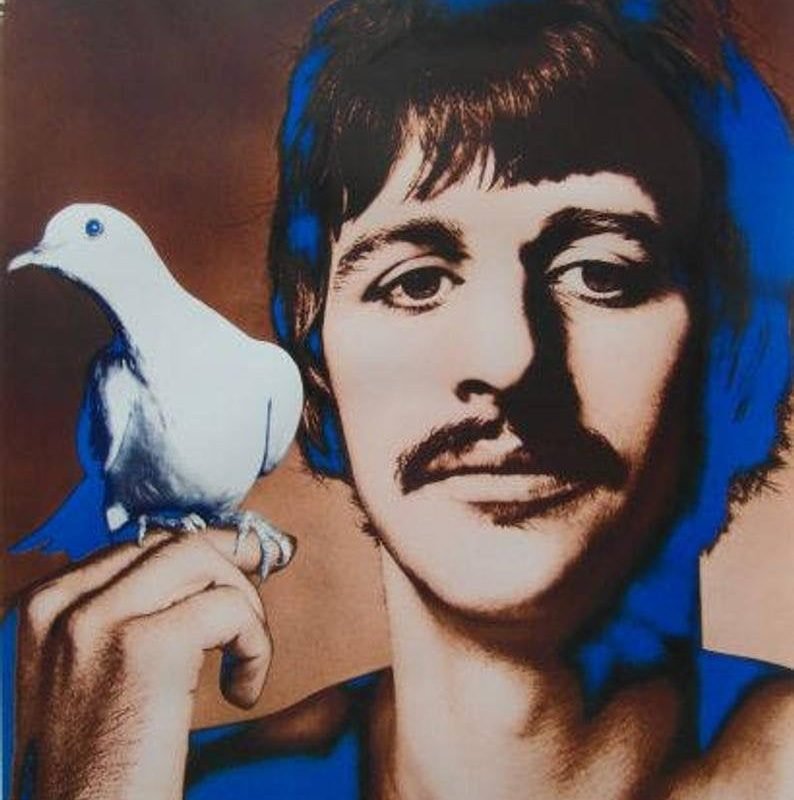 Original Stern 1967 Ringo Starr Psychedelic Poster by Richard Avedon