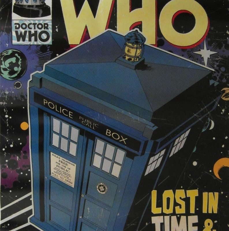 Original c1990 BBC Authorised Dr Who Poster.