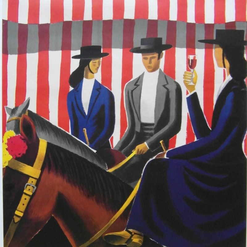 Original 1955 Guy Georget French Travel/Destination Poster