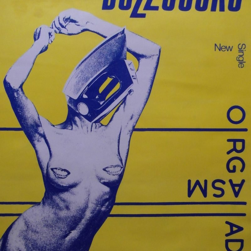 Rare Original 1977 Buzzcocks 'Orgasm Addict' United Artists Promotional Poster
