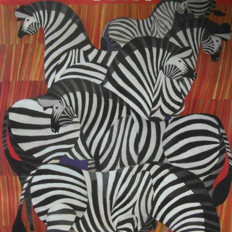 Original 1967 TWA 'Africa' Poster by David Klein