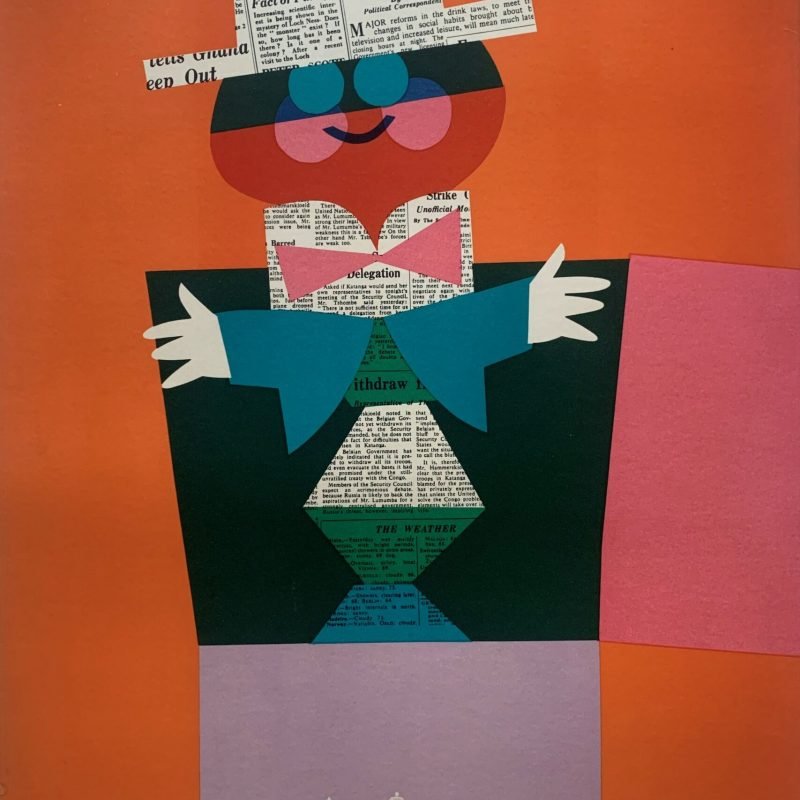 Original 1960 Sunday Times Poster 'Lively' by Patrick Tilley