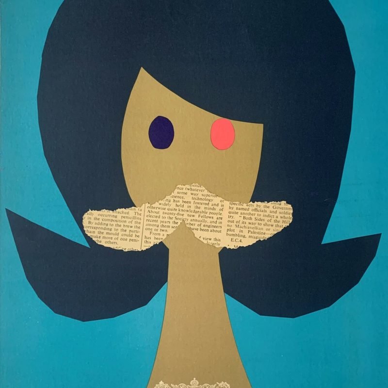 Original 1960 Sunday Times Poster 'Provocative' by Patrick Tilley