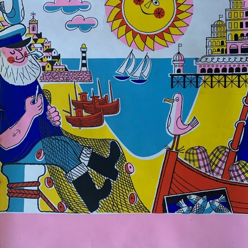 Original 1970s Harry Stevens Poster Promoting Great Yarmouth