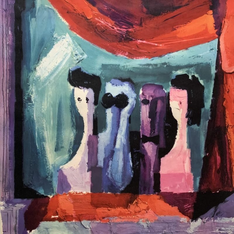 Original 1959 London Underground Poster by Hans Unger